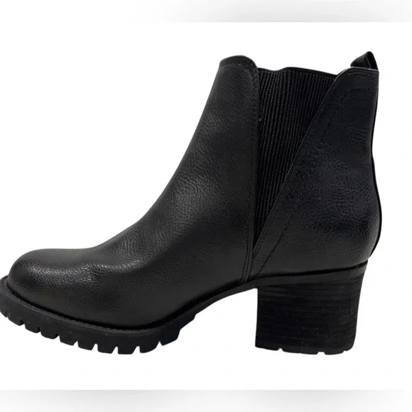 MIA Black Chunky Heel Jody Bootie in Black Women’s size 9 - Picture 3 of 14